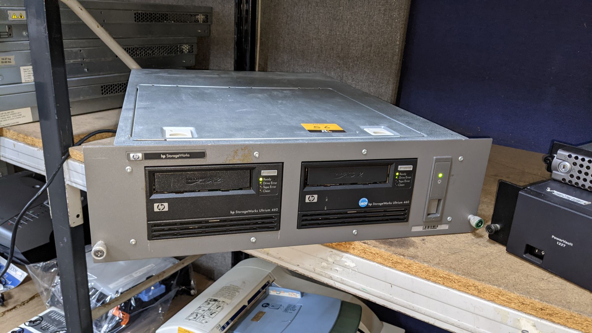 HP Storage Works Ultrium 460 twin tape drive system in rack mountable chassis - Image 2 of 6