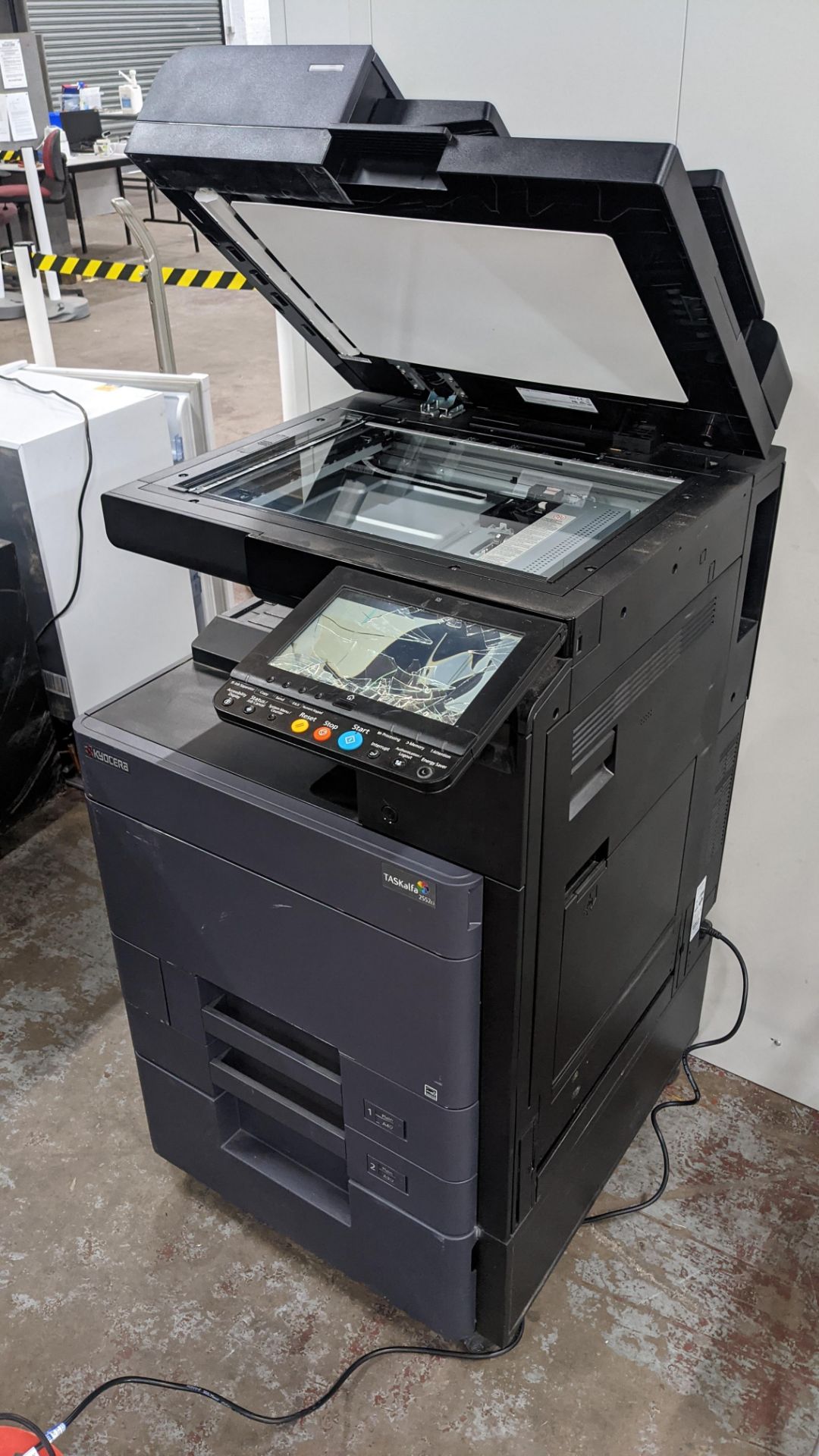 Kyocera Taskalfa model 2552Ci colour copier/printer plus auto document feed. Purchased new in April - Image 5 of 16