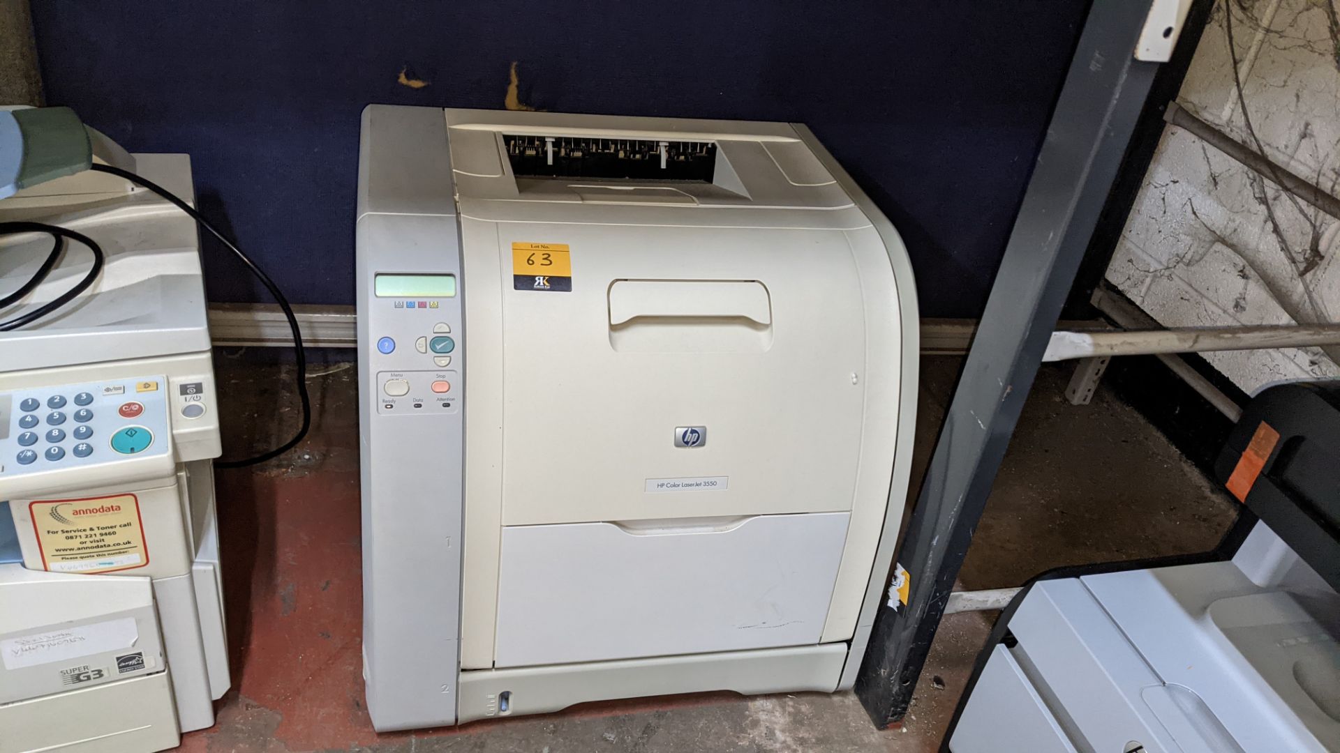 HP Color LaserJet 3550 printer