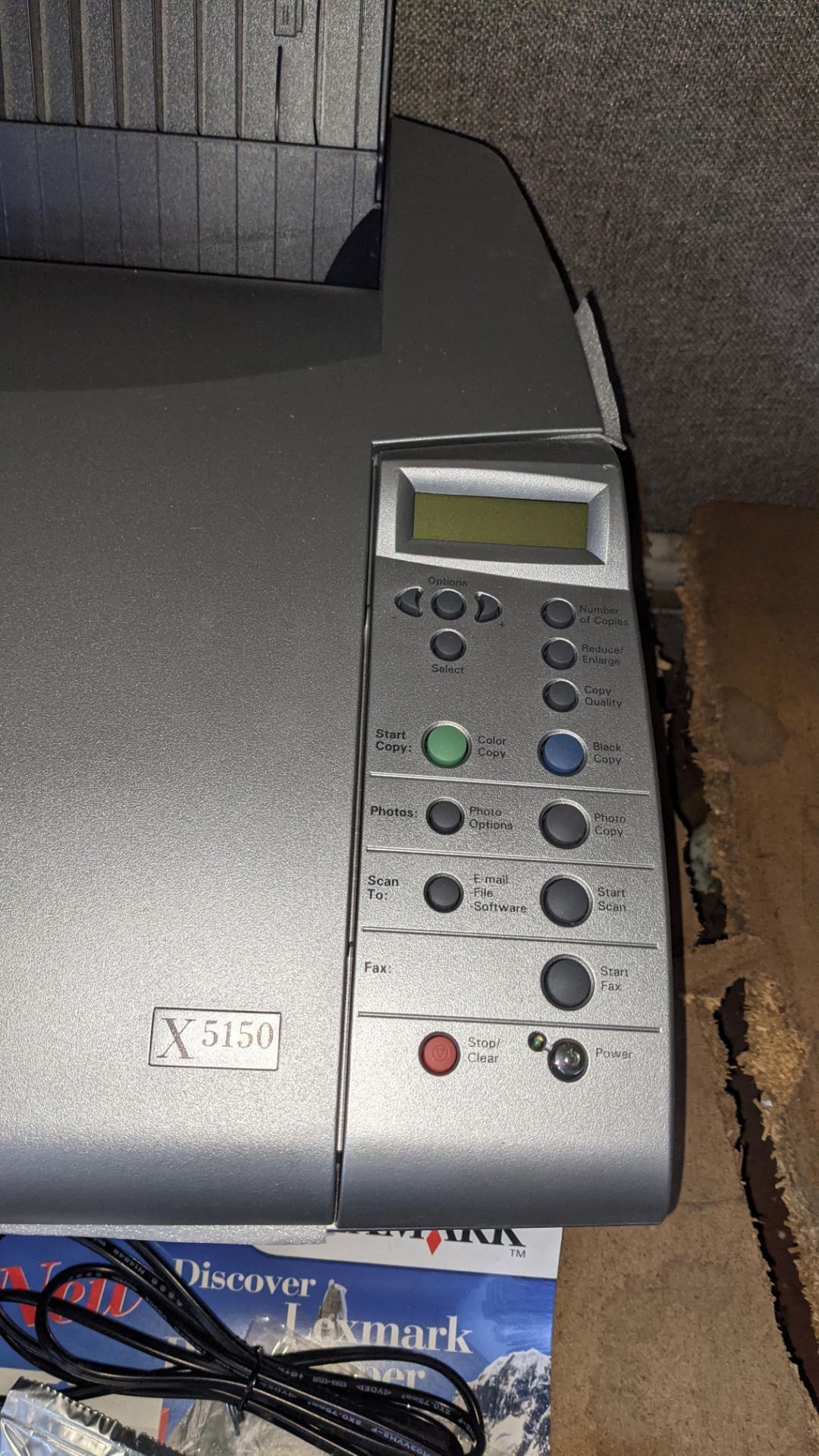 Lexmark inkjet X5150 multifunction printer - appears boxed/new/unused - Image 7 of 9