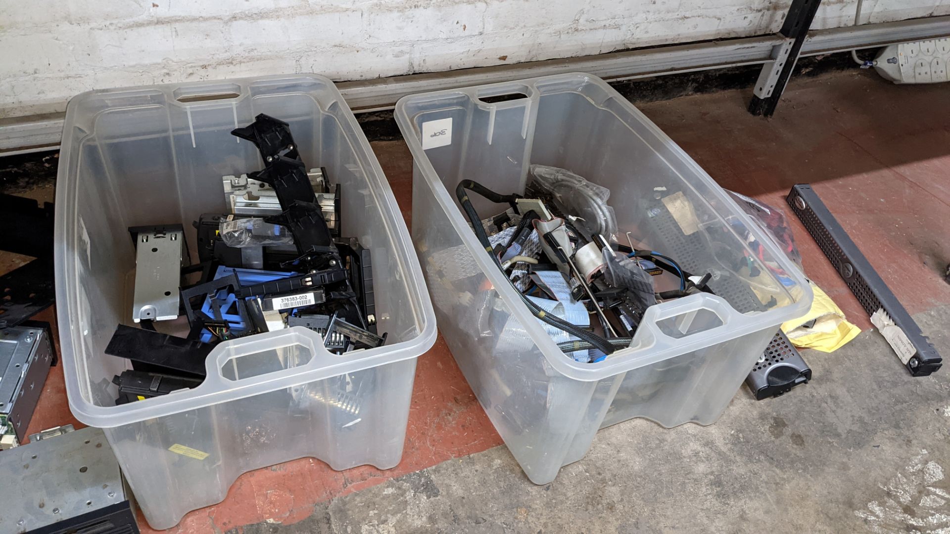 Contents of 2 crates of assorted cables & parts as pictured - crates excluded - Image 6 of 11