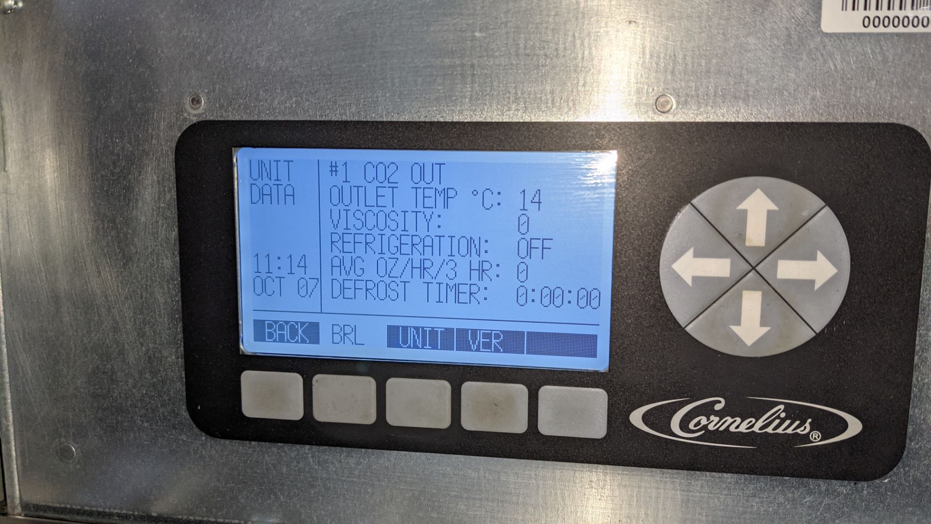 Cornelius floor standing touchscreen Slush Puppie machine model Viper E2 incorporating stainless ste - Image 26 of 29