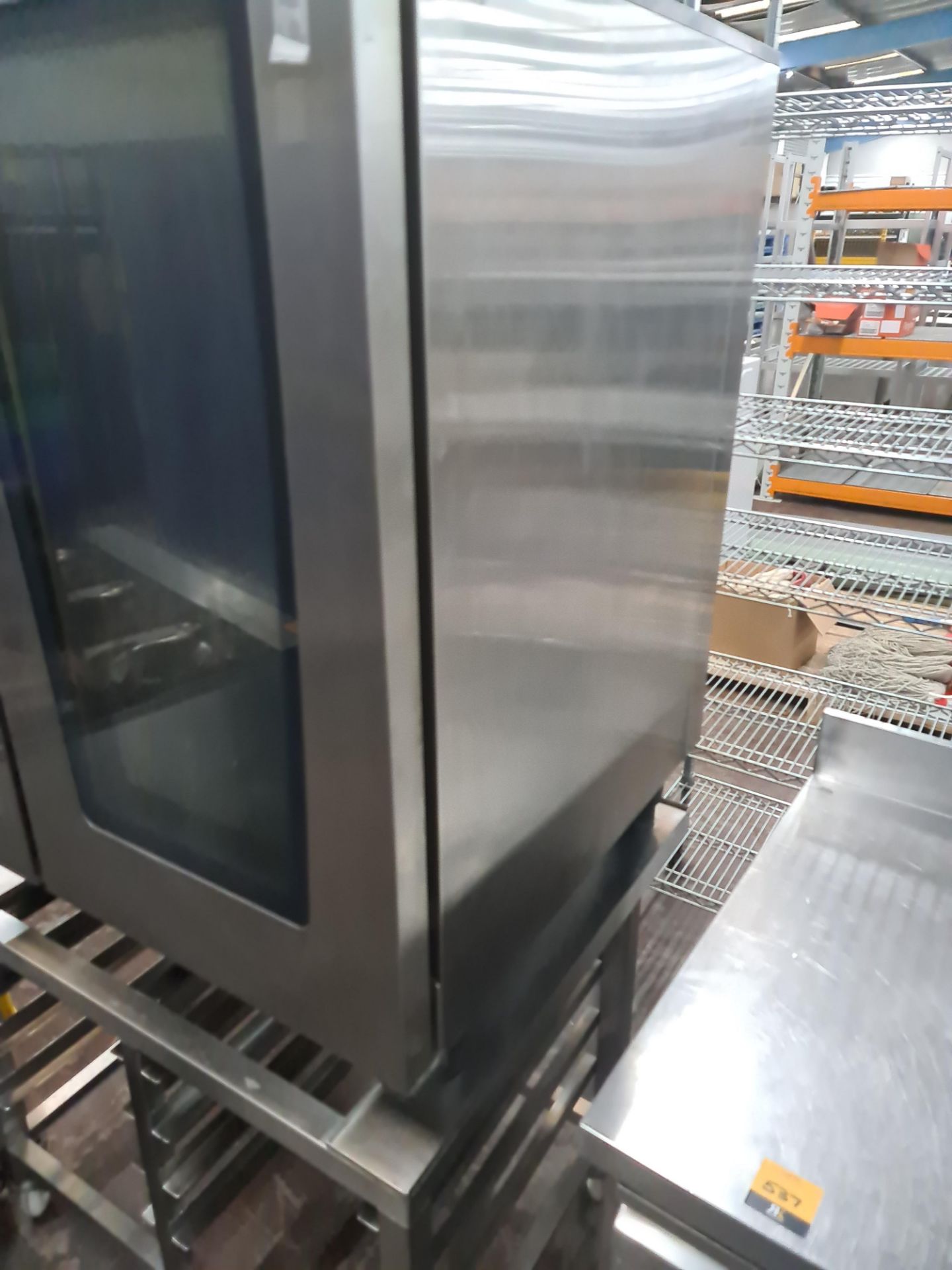 Rational self-cooking centre 10-grid oven model SCCWE101 including dedicated mobile stand with tray - Image 2 of 10