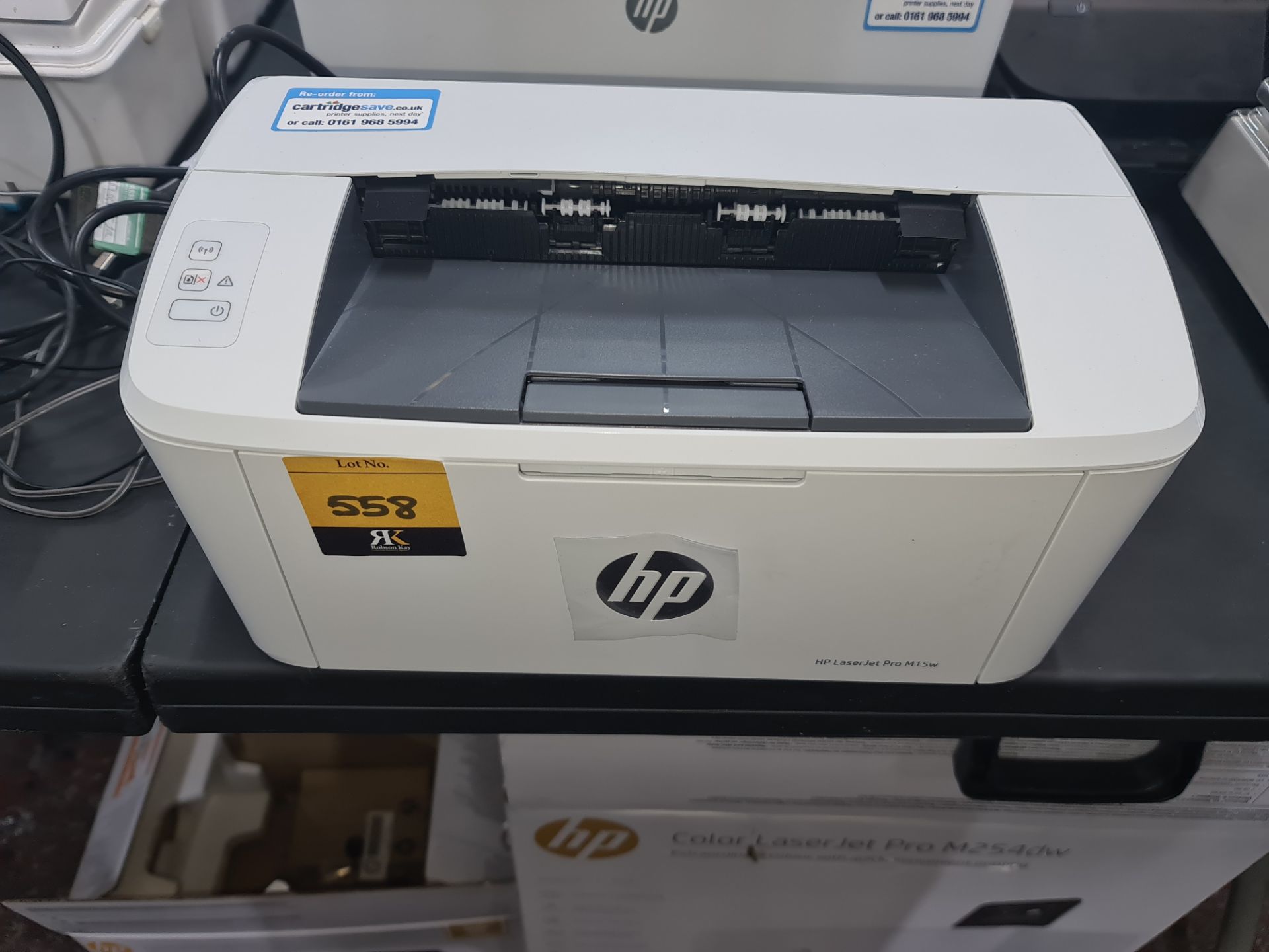 HP LaserJet Pro M15W including box