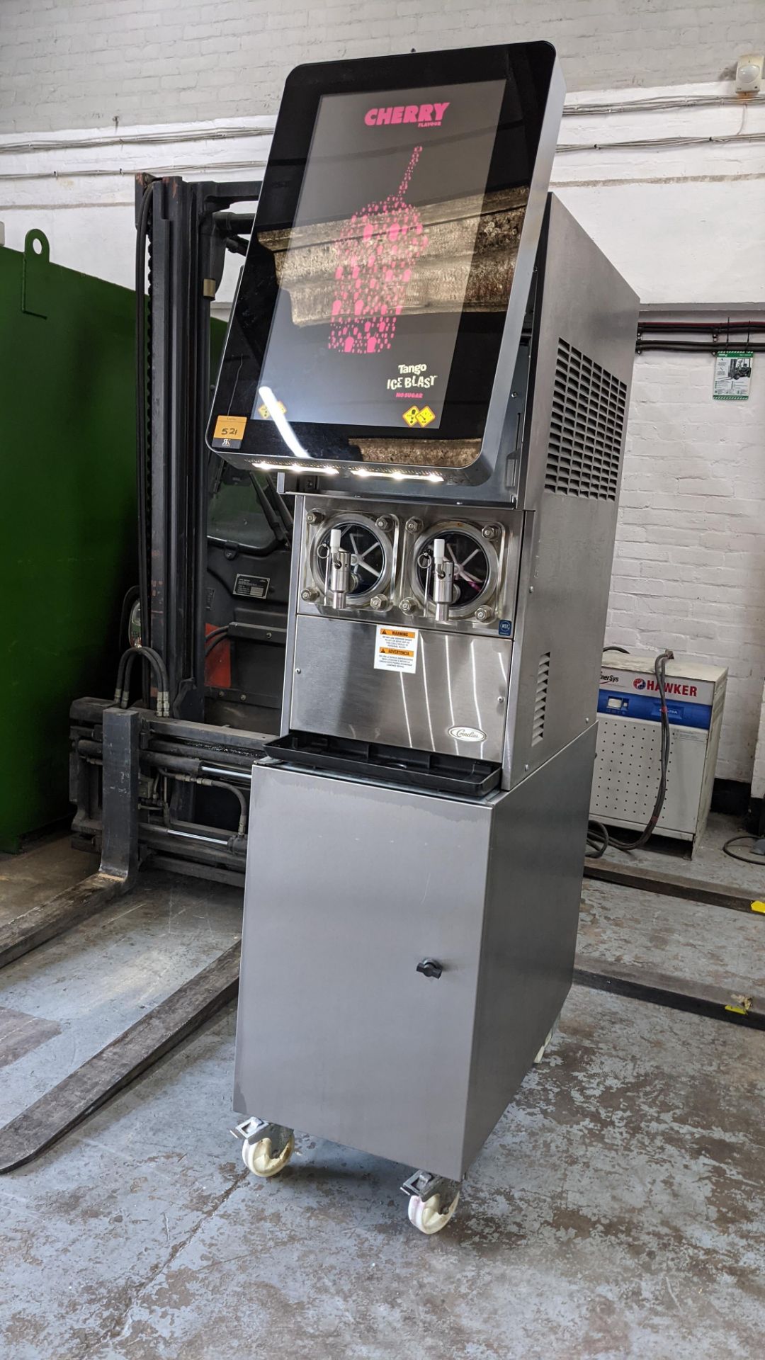 Cornelius floor standing touchscreen Slush Puppie machine model Viper E2 incorporating stainless ste - Image 23 of 29