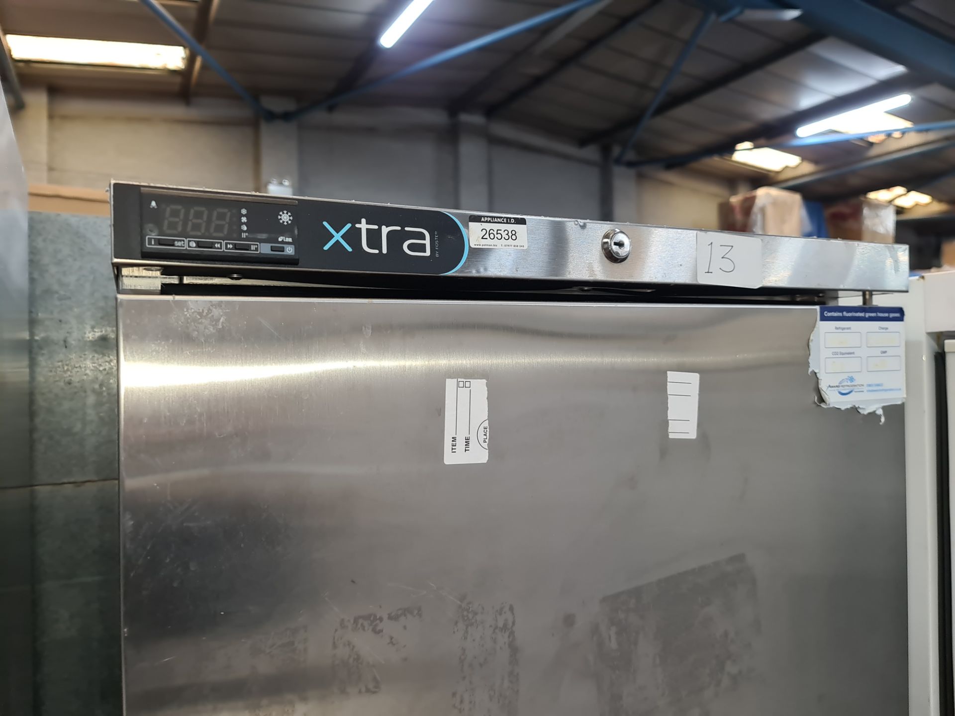 Xtra stainless steel commercial freezer, model XR415L - Image 2 of 5