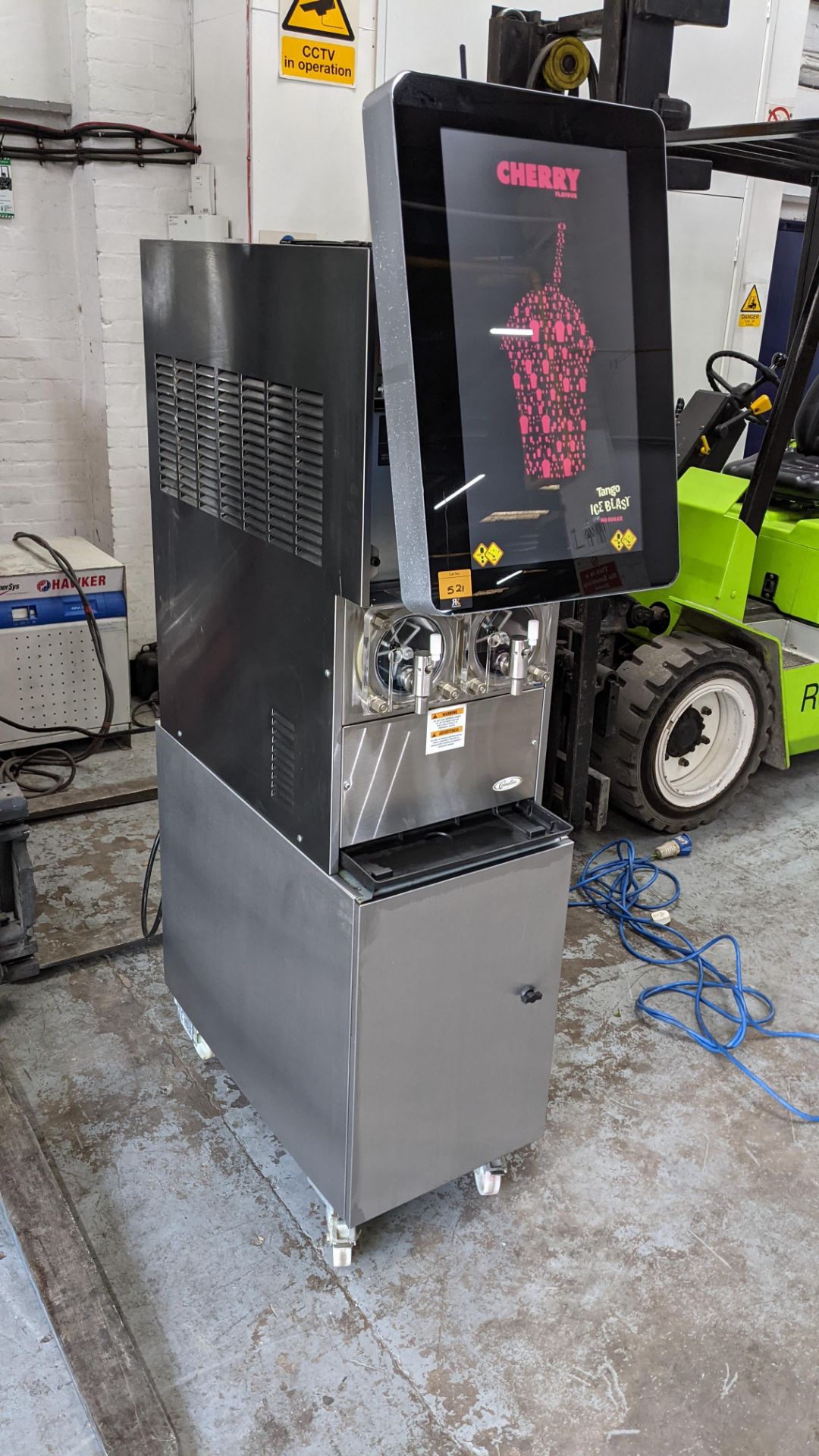 Cornelius floor standing touchscreen Slush Puppie machine model Viper E2 incorporating stainless ste - Image 2 of 29