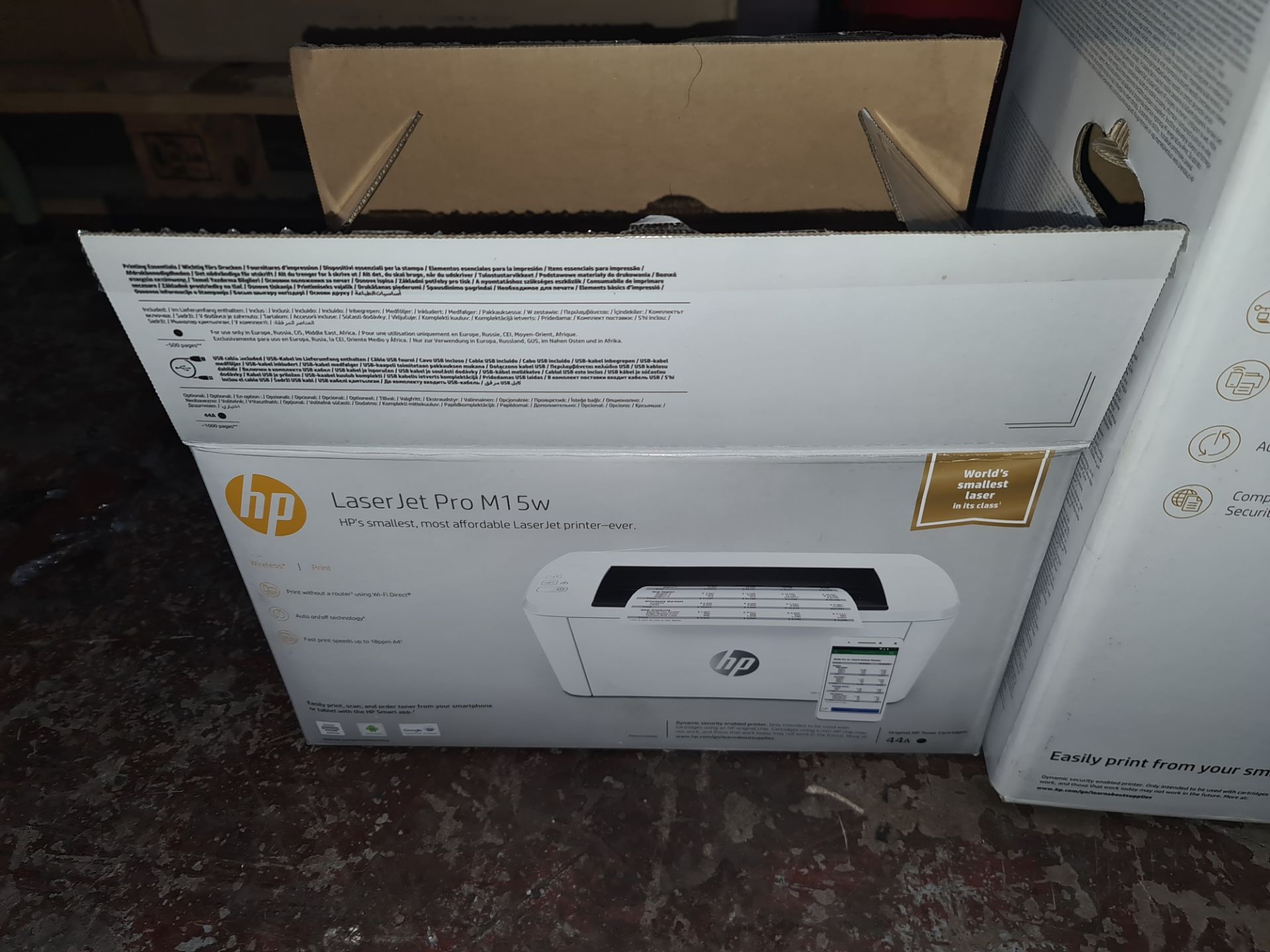 HP LaserJet Pro M15W including box - Image 10 of 10