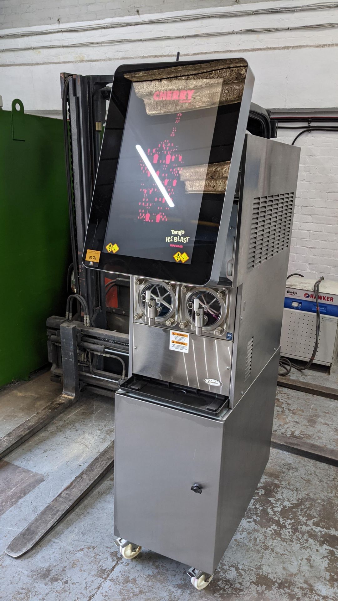 Cornelius floor standing touchscreen Slush Puppie machine model Viper E2 incorporating stainless ste - Image 24 of 29