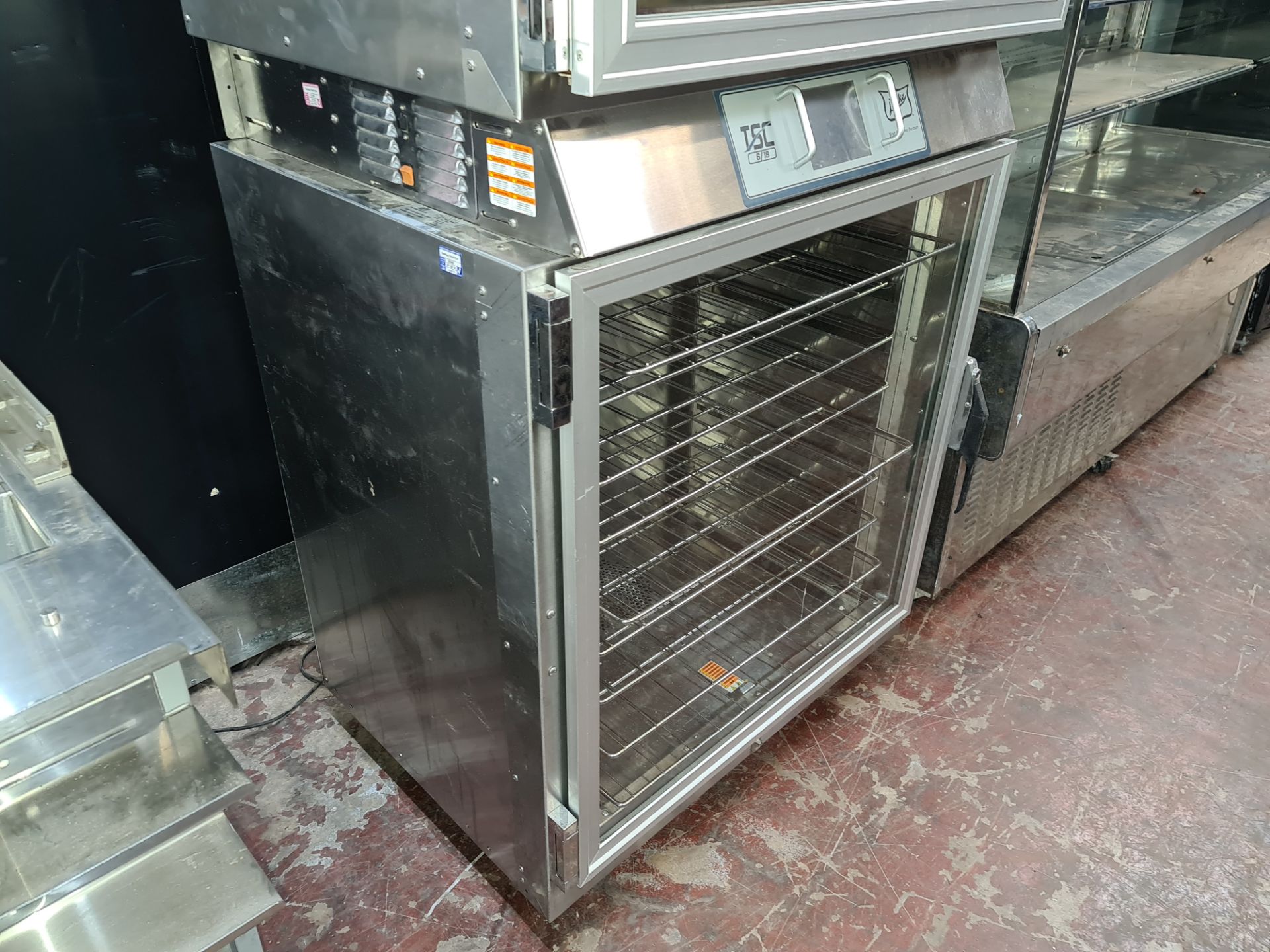 Duke TSC 6/18 oven on warming stand/pedestal: ex-Subway - Image 2 of 8