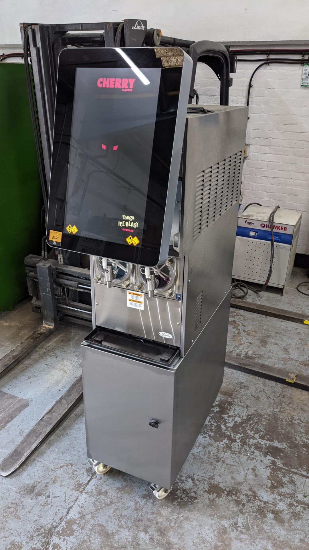 Cornelius floor standing touchscreen Slush Puppie machine model Viper E2 incorporating stainless ste - Image 28 of 29