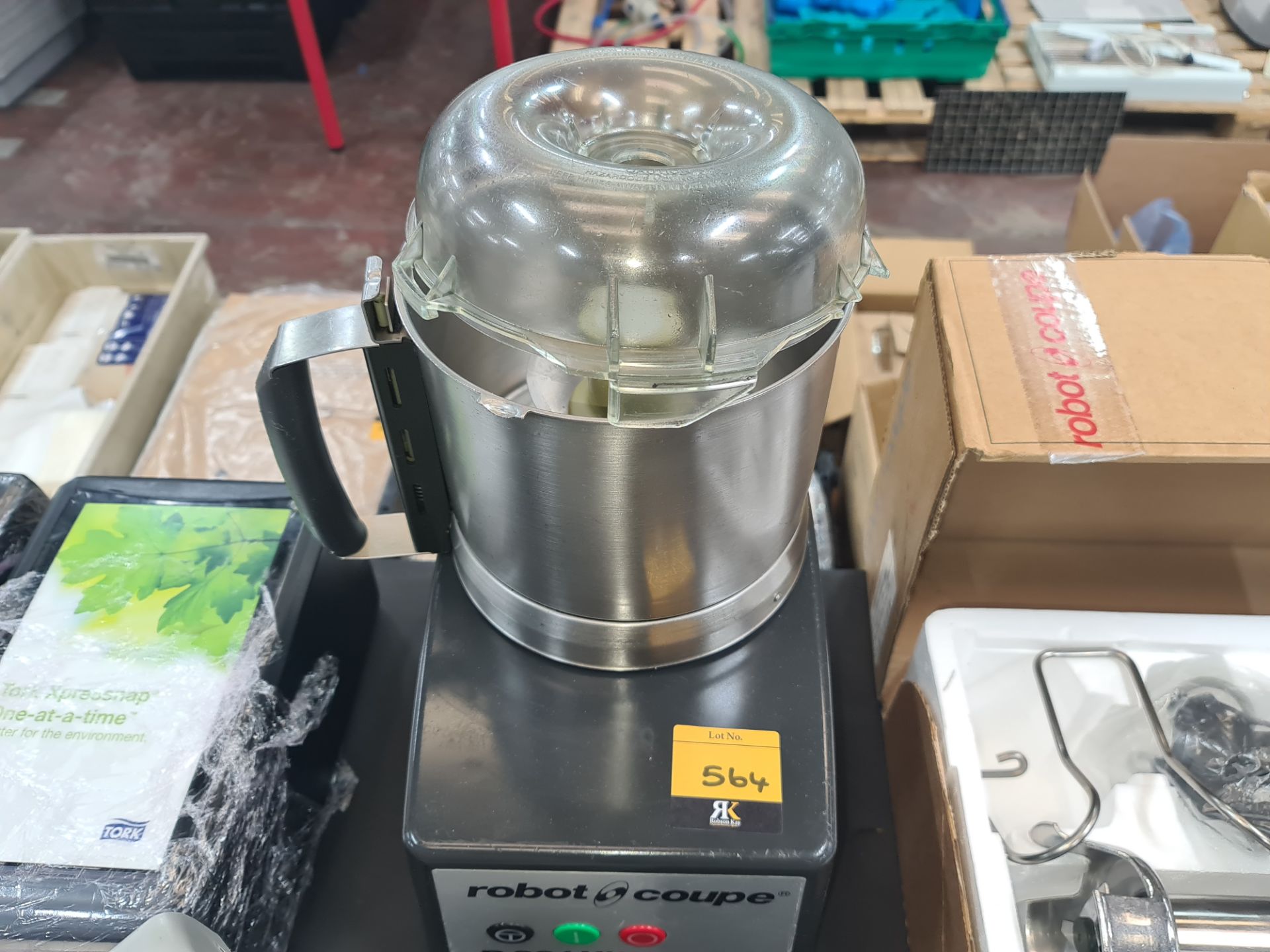 Robot Coupe food processor model R301 Ultra, 3.7 litres, including stainless steel bowl with blade & - Image 5 of 5