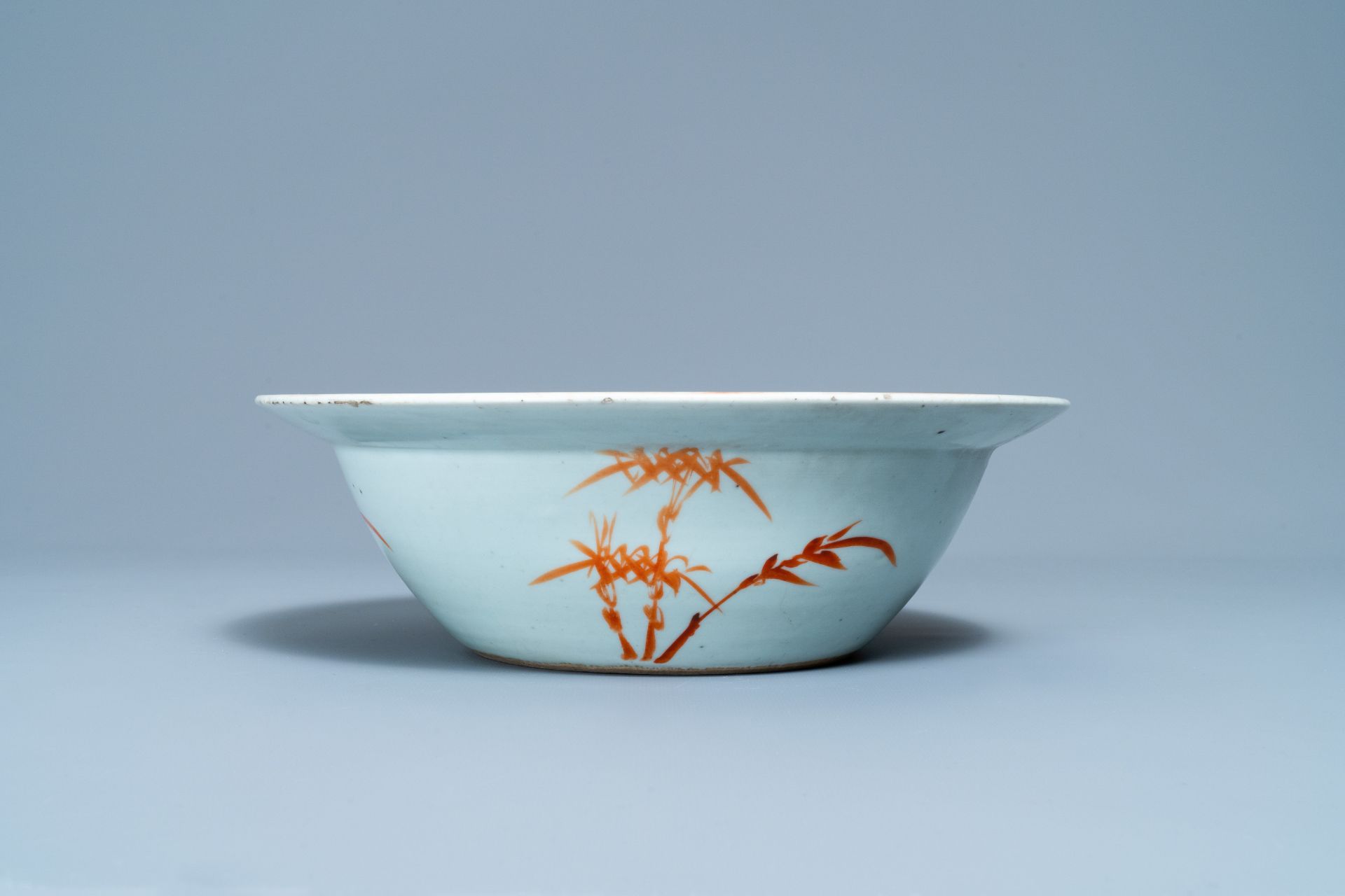 Three Chinese famille rose bowls, 19th C. - Image 6 of 16