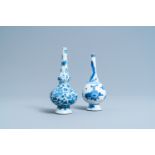 A pair of Chinese blue and white water sprinklers, Kangxi