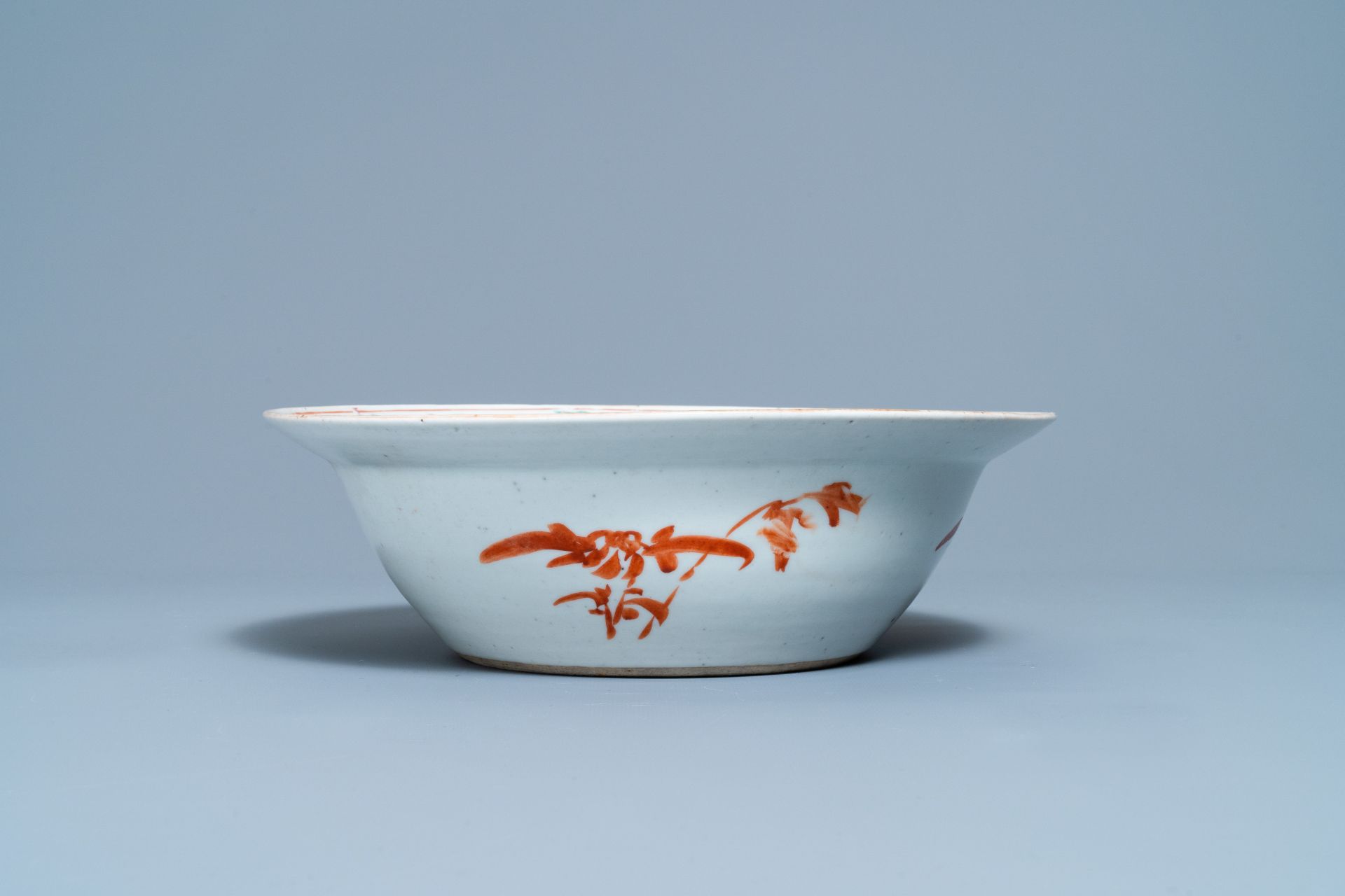 Three Chinese famille rose bowls, 19th C. - Image 15 of 16