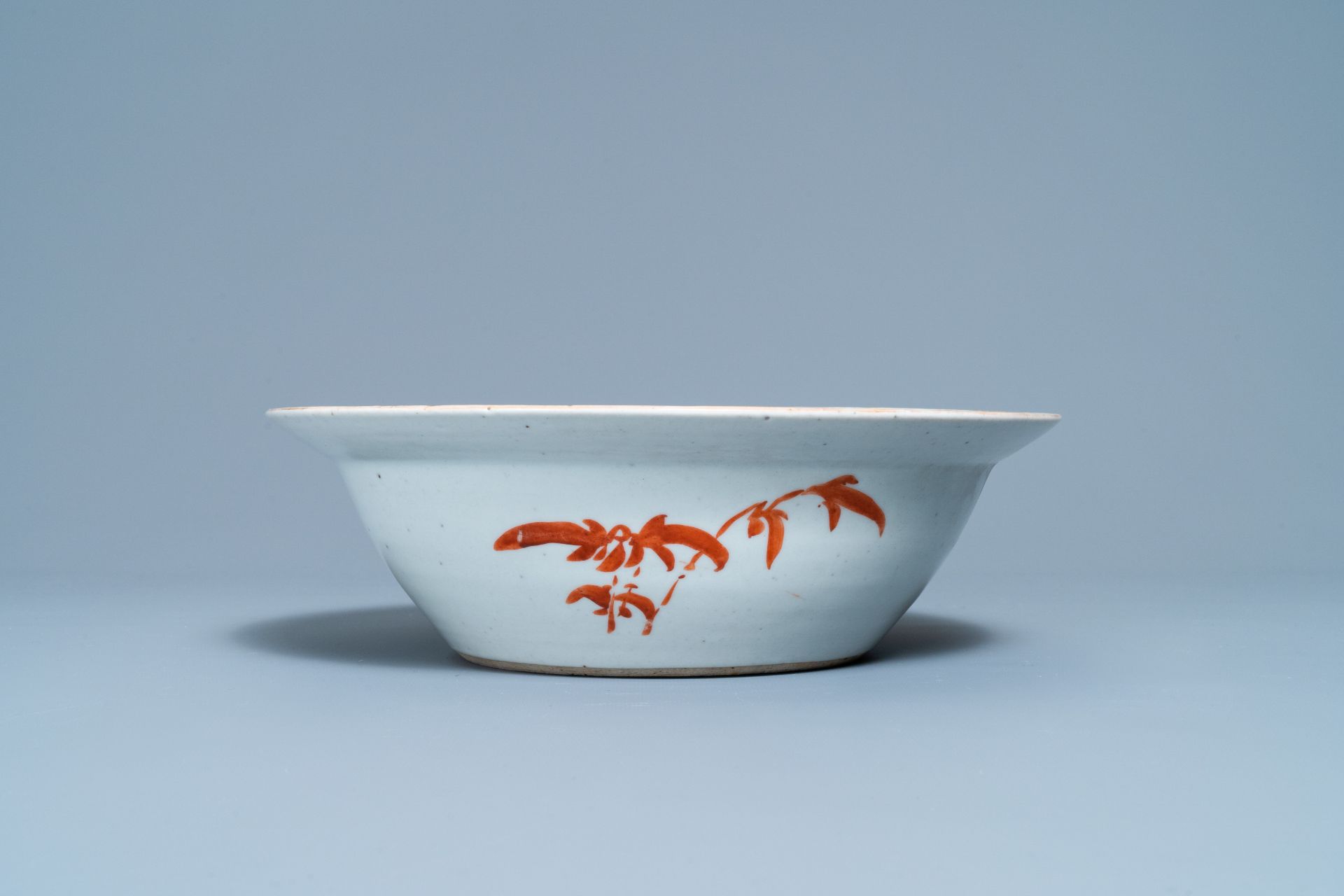 Three Chinese famille rose bowls, 19th C. - Image 14 of 16