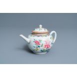 A Chinese famille rose teapot and cover, Yongzheng/Qianlong