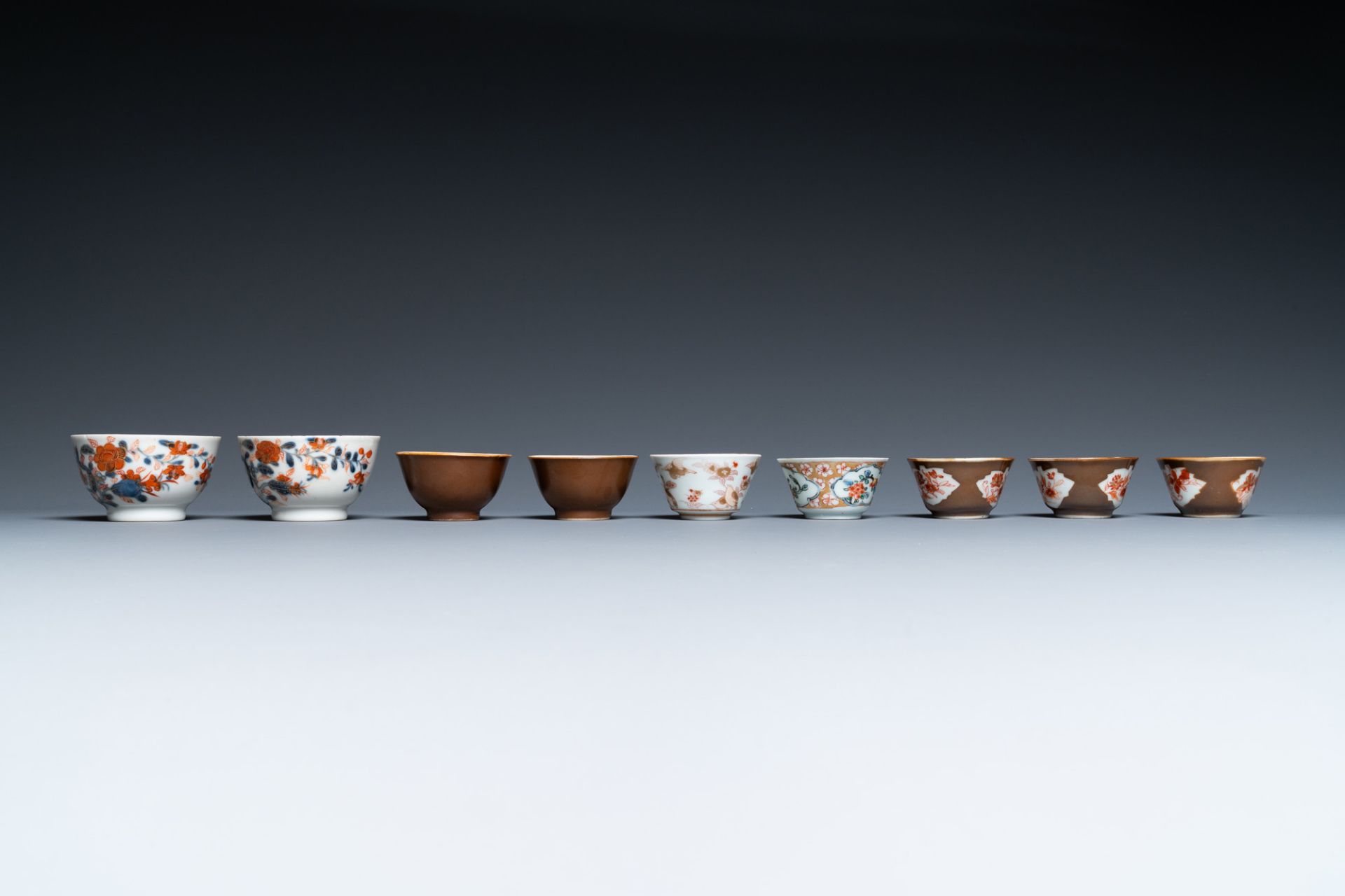 A collection of Chinese famille rose tea wares, Yongzheng/Qianlong - Image 9 of 29