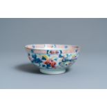 A Chinese famille rose 'phoenixes' bowl, Qianlong