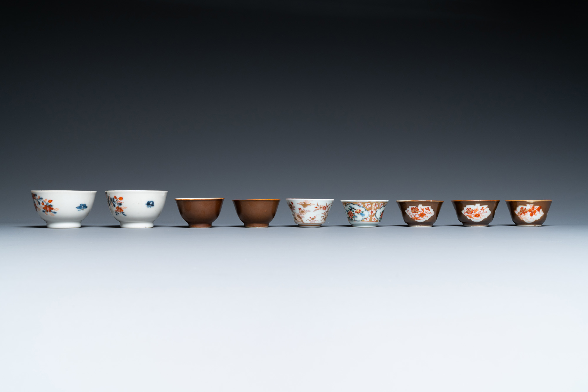 A collection of Chinese famille rose tea wares, Yongzheng/Qianlong - Image 8 of 29