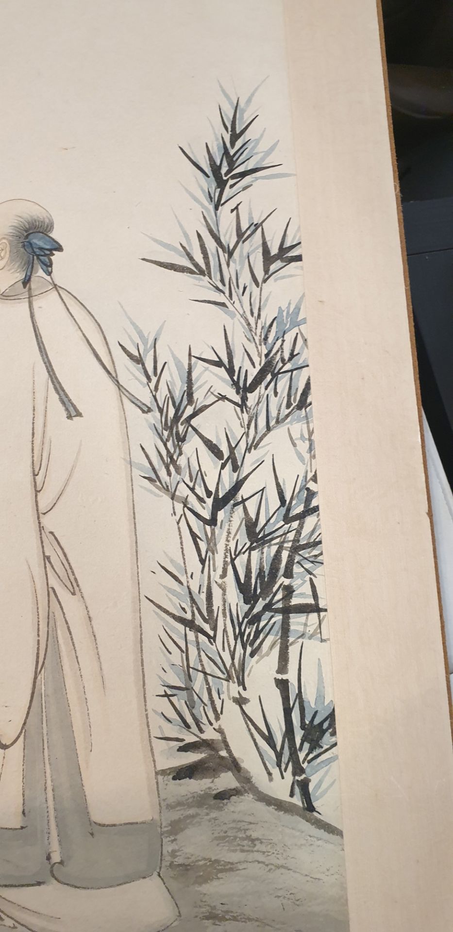 Zhang Daqian (1899-1983), ink and color on paper: 'Amidst the bamboo', dated 1949 - Image 33 of 37