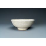 A Chinese ge-type crackle-glazed bowl, Yongzheng/Qianlong