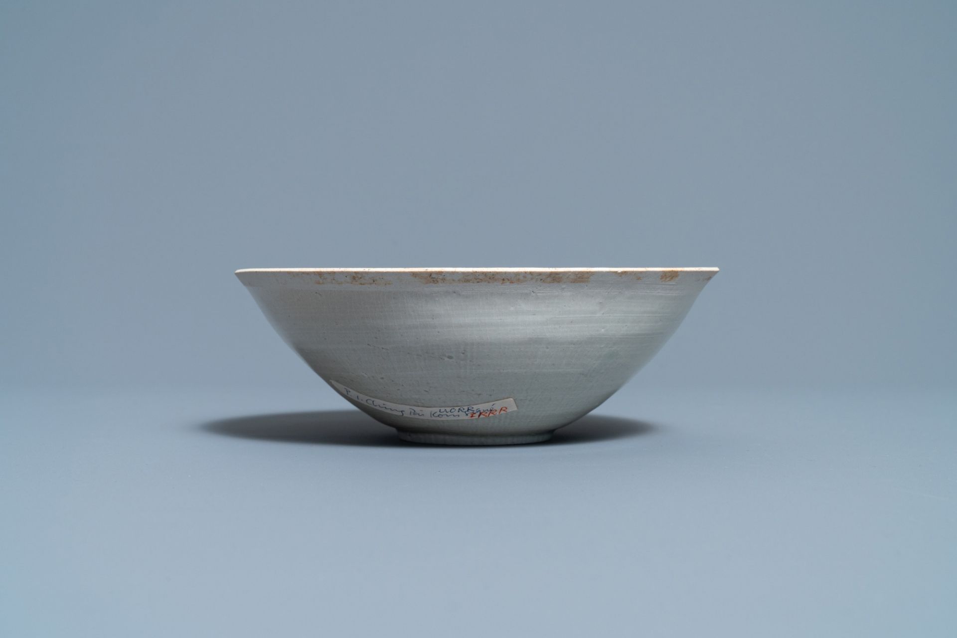 A Chinese luanbai 'fish' bowl, Song/Yuan - Image 6 of 7