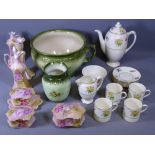 ROYAL DOULTON COFFEEWARE and M & Z of Austria dressing table ware ETC