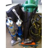 KARCHER 520M PRESSURE WASHER, electric garden blower, VAX upright vacuum cleaner E/T