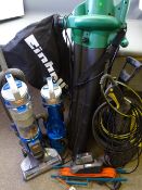 KARCHER 520M PRESSURE WASHER, electric garden blower, VAX upright vacuum cleaner E/T