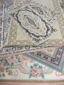 MIXED PARCEL OF ORIENTAL & PERSIAN STYLE RUGS (6), various measurements