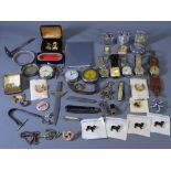 POCKET & WRIST WATCHES, LIGHTERS, CUFFLINKS - an assortment