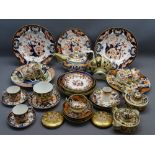 EARLY CROWN DERBY, approximately twenty five pieces of mainly early Crown Derby display plates, cups