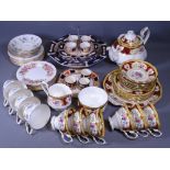 ROYAL ALBERT LADY HAMILTON TEAWARE, 22 pieces including teapot and a quantity of other tea and china