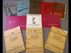 FISHING & SHOOTING INTEREST - vintage product catalogues (eleven) including a 'Veniard Fly-Tying