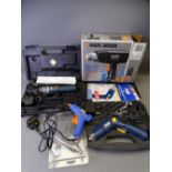 BLACK & DECKER, POWERCRAFT BOXED & CASED ELECTRIC HAND TOOLS including a power screwdriver and a