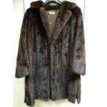 VINTAGE FUR COAT labelled 'Mertons The Furriers Altrincham'