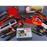 TRIANG OO GAUGE BOXED RAILWAY also Hornby, a good assortment of both, chess pieces and board and