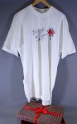 TOM JONES SIGNED CONCERT T-SHIRT