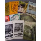 FISHING INTEREST - rods and tackle catalogues (nine), vintage and later including 'Foster Brothers',