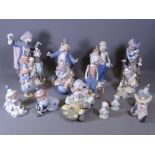LLADRO CLOWN COLLECTION and other pieces, many boxed