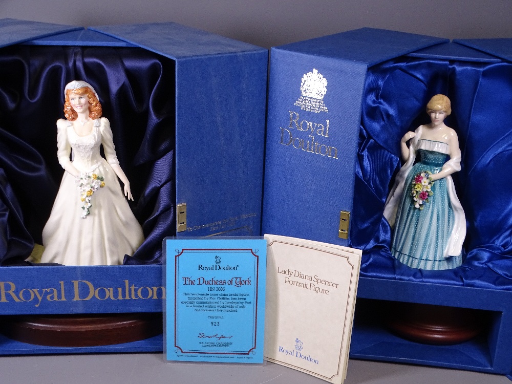 ROYAL DOULTON MODELLED BY ERIC GRIFFITHS - The Duchess of York HN3086 in presentation box and