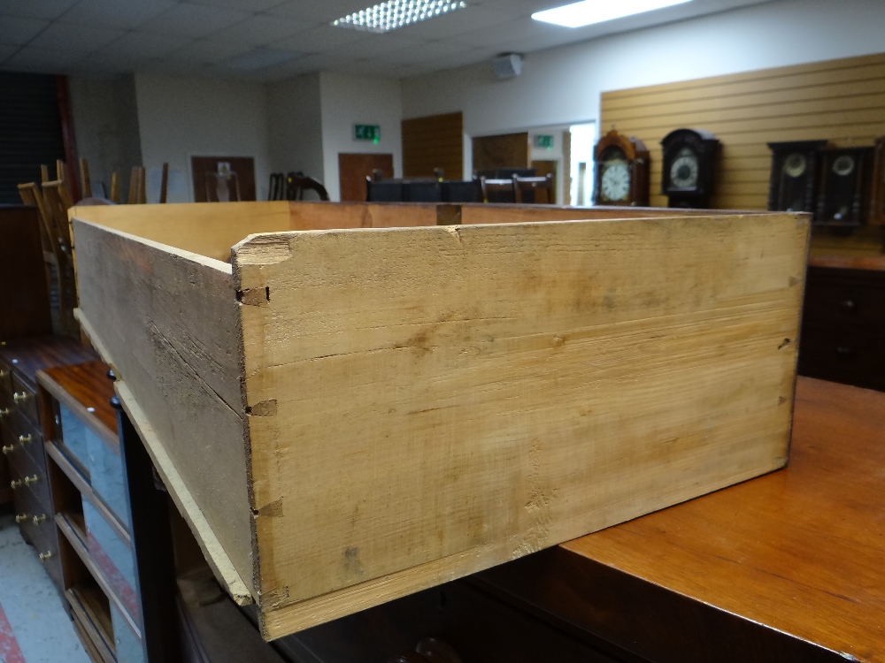 LATE VICTORIAN WALNUT BOWFRONT CHEST with outset octagonal columns and five drawers, shaped apron, - Image 32 of 56