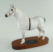 BESWICK POTTERY CONNOISSEUR MODEL 'CHAMPION', a Welsh Mountain Pony, Gredington Simwnt 3614, owned