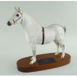 BESWICK POTTERY CONNOISSEUR MODEL 'CHAMPION', a Welsh Mountain Pony, Gredington Simwnt 3614, owned