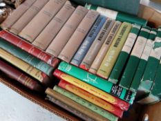 ASSORTED BOOKS: including cricketing interest and Churchill, most with dust jackets (27)