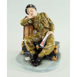 ROYAL DOULTON CLASSICS FIGURINE, THE RAILWAY SLEEPER HN4418, limited edition (1224/2500), 18cms