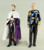 TWO ROYAL DOULTON FIGURINES, H.R.H. Prince Philip Duke of Edinburgh and H.R.H. The Prince of