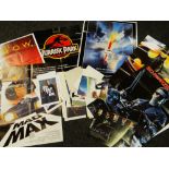 ASSORTED MODERN FOLDED FILM POSTERS and handful of 007 'No Time To Die' 2020 lobby cards