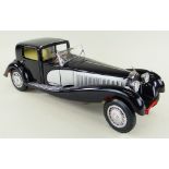 FRANKLIN MINT 1:16 SCALE DIECAST MODEL VEHICLE, Bugatti Royale Coupe de Ville 1931